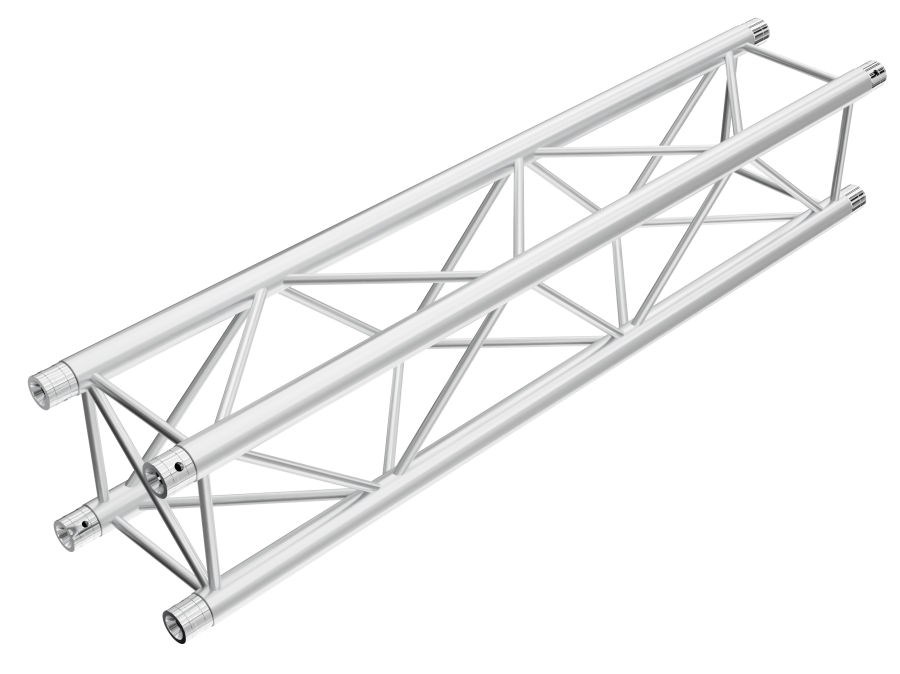 PTH34 | Heavy duty square aluminum spigoted truss 288 x 288 mm Prolyte compatible | trussaluminium – for all your aluminium truss needs