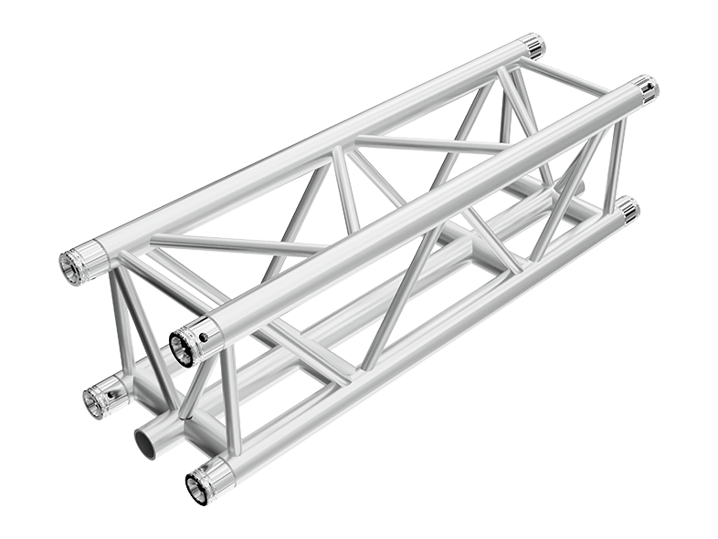 TT35 | 290 x 290 mm extra heavy duty aluminum LED truss with central bottom chord | TrussGear – for all your aluminum truss needs