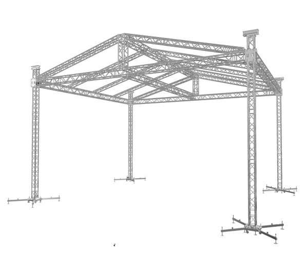 Stage Truss Roof Systems |  | TrussGear – for all your aluminum truss needs