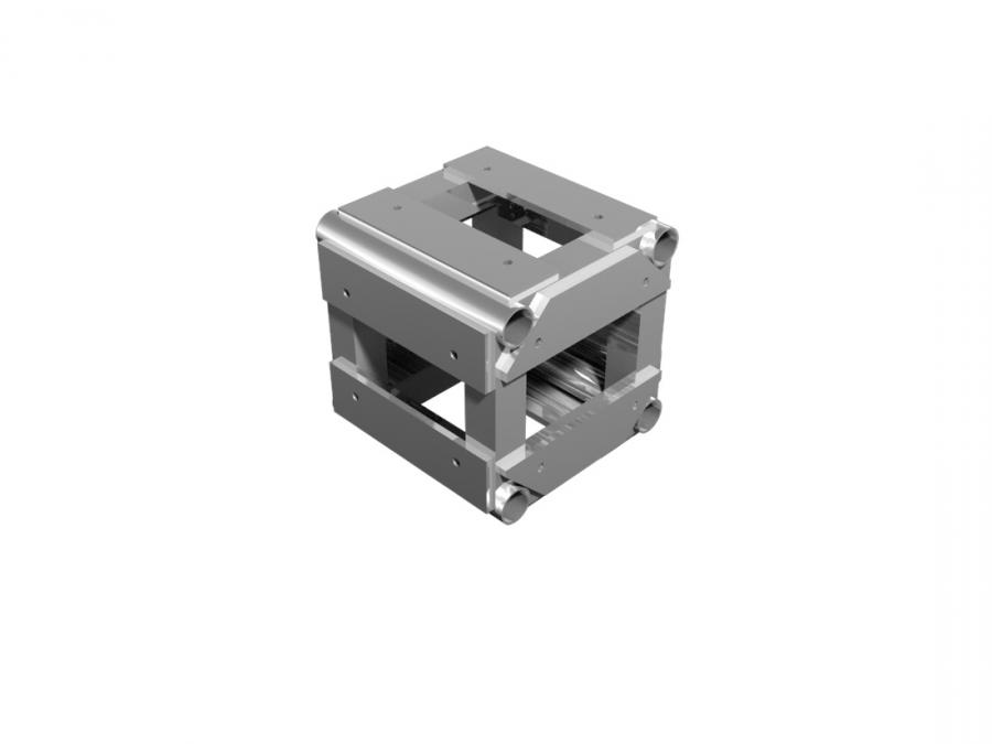 Bolted Truss  | FTB-L  | Connection Box 4-way | TrussGear – for all your aluminum truss needs