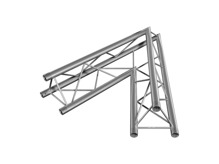 FT Truss  | FT23  | 2-way 45° corner | TrussGear – for all your aluminum truss needs