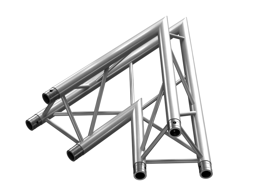 PT Truss  | PT33  | 2-way 45° corner | trussaluminium – for all your aluminium truss needs