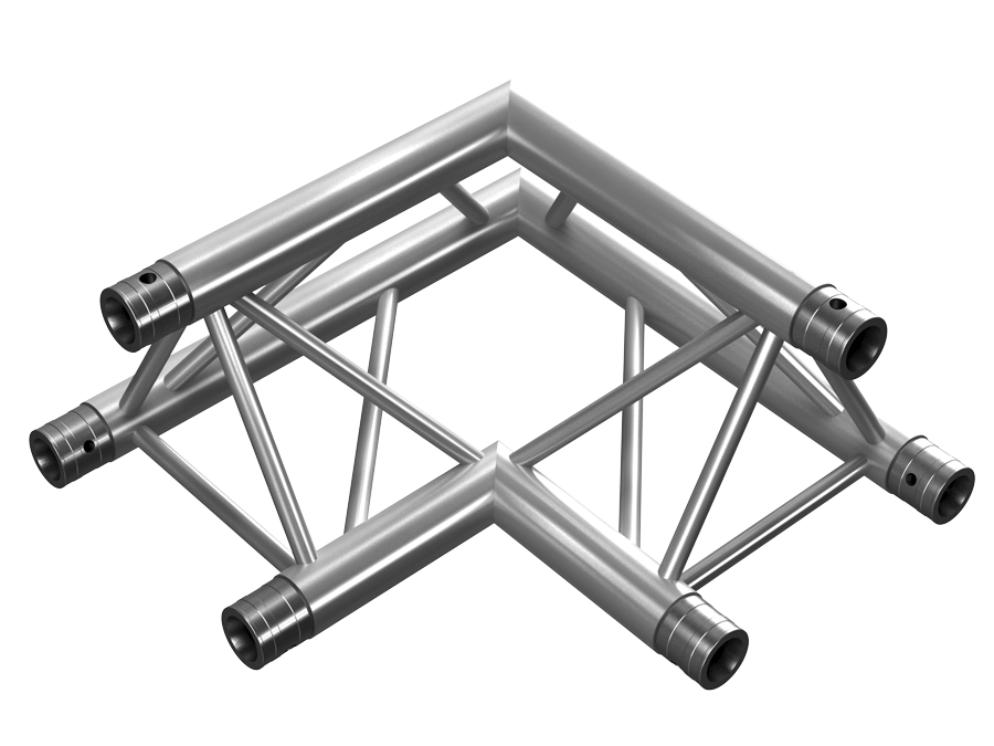 PT Truss  | PT33  | 2-way 90° corner | trussaluminium – for all your aluminium truss needs